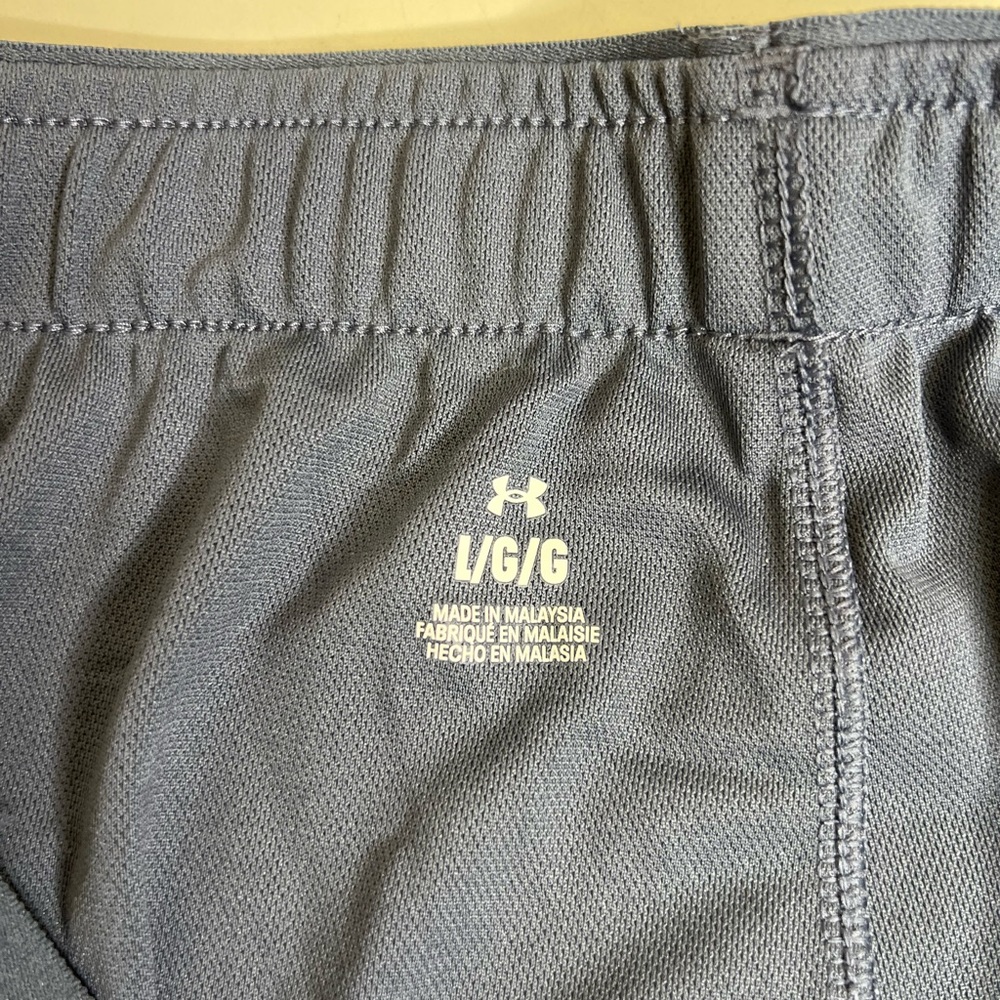 Under Armour Women's UA Tech™ Play Up Shorts Navy Blue - Size Large - Picture 9 of 12